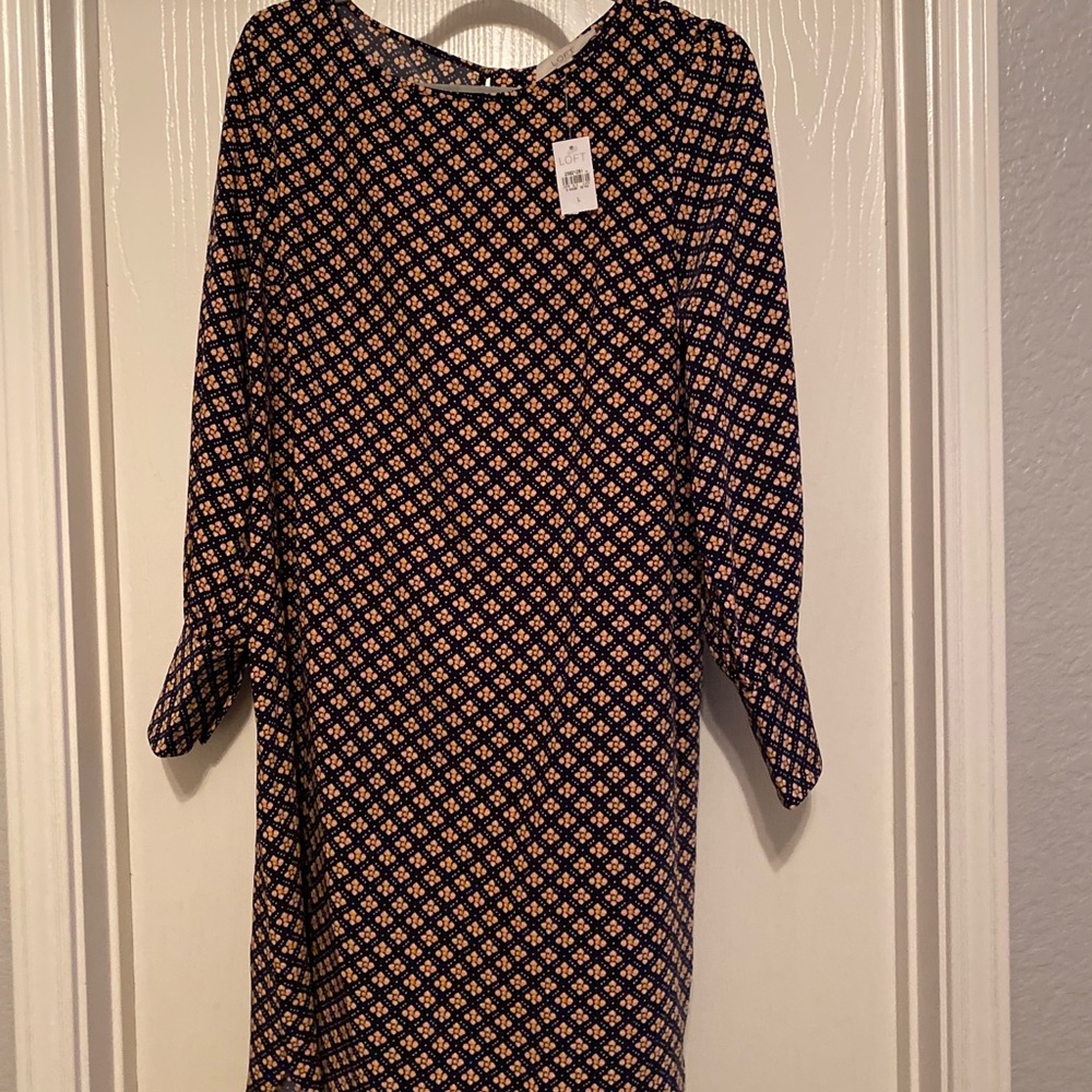 Loft | Patterned Business Dress